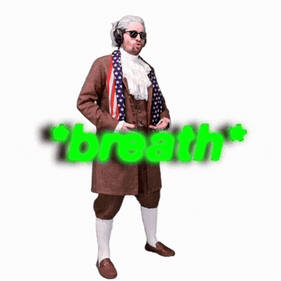 Man With Red Dreadlocks Smiling GIF