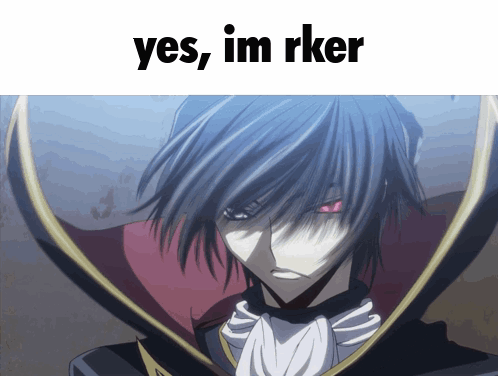 Man With Red Eye Saying Yes Im Rker GIF