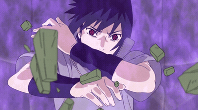 Man With Red Eyes Holding Green Block GIF