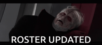 Man With Red Eyes Roster Updated GIF