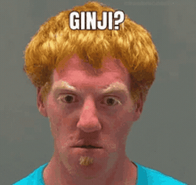 Man With Red Hair And Beard Making Face GIF