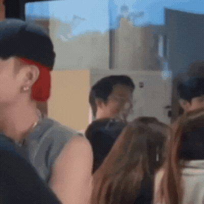 Man With Red Hair And Black Hat GIF