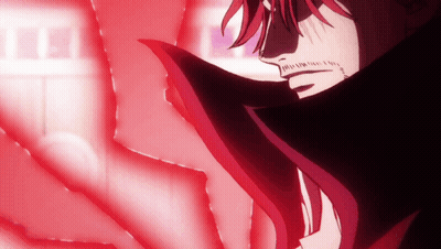 Man With Red Hair In Black Coat GIF