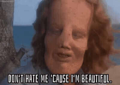 Man With Red Hair Saying Don T Hate Me Cause I M Beautiful GIF