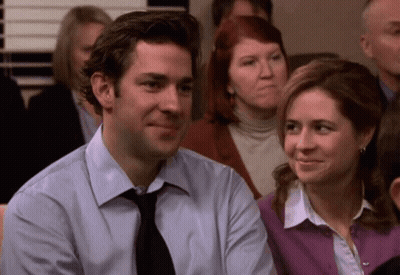 Man With Red Spot On Face GIF