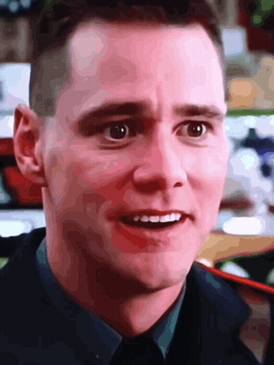 Man With Red Spot On Face GIF