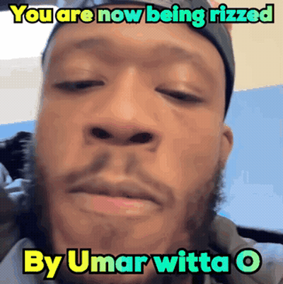 Man With Remote Saying #UmarDroneMafia Stand Up GIF