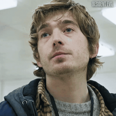 Man With Resident Evil GIF