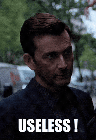 Man With Ring Covering Face GIF