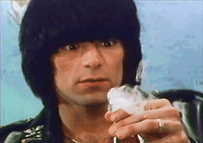 Man With Ring Holding Beer GIF