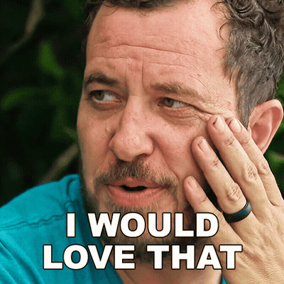 Man With Ring Saying I Would Love That GIF