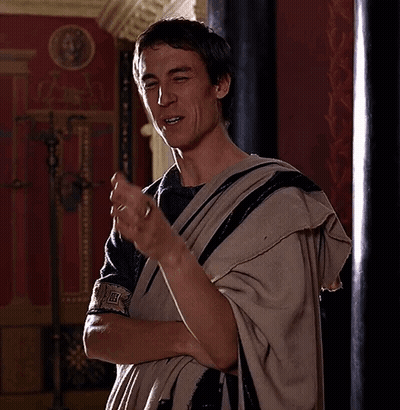 Man With Ring Standing Arms Crossed GIF