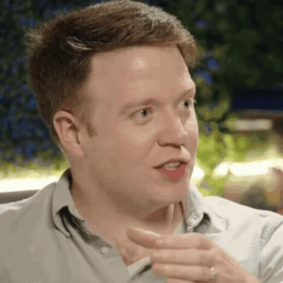 Man With Ring Talking GIF