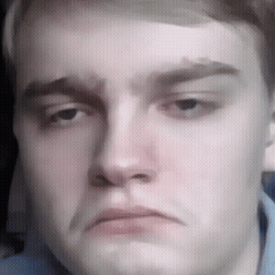 Man With Sad Look GIF