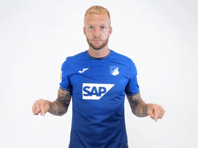 Man With Sap On Blue Shirt GIF