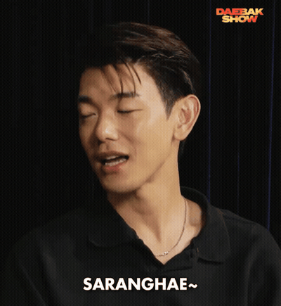 Man With Saranghae GIF