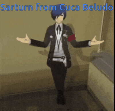 Man With Sarturn From Cuca Beludo GIF