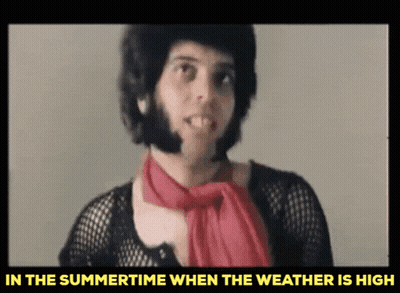 Man With Scarf In The Summertime When The Weather Is High GIF