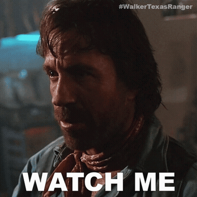 Man With Scarf Saying Watch Me GIF