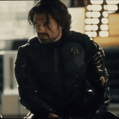 Man With Secretly Bucky Barnes Tumblr GIF