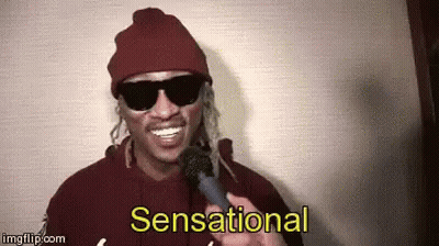 Man With Sensational On Face GIF