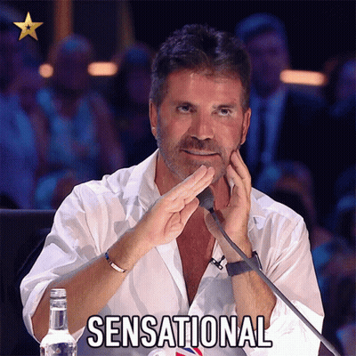 Man With Sensational Word GIF