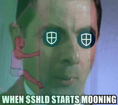 Man With Shield On Eyes When Sshld Starts Mooning GIF