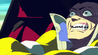 Man With Shocked Expression GIF