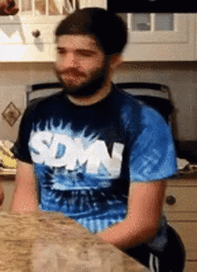 Man With Skull On Face Saying Go To Walmart Who Knew GIF