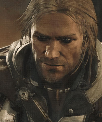 Man With Skull On Jacket Collar GIF