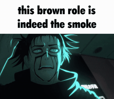 Man With Smoke And Brown Role GIF