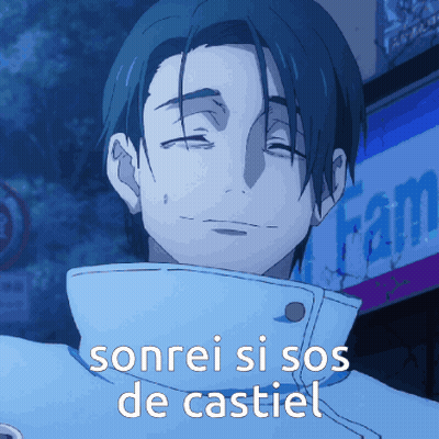 Man With Sonrei Si Sos De Castiel GIF