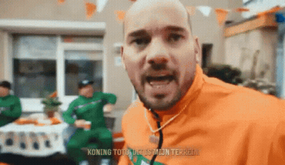 Man With Stethoscope In Orange Jacket Koning GIF
