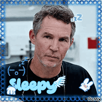 Man With Stethoscope Saying Sleepy GIF