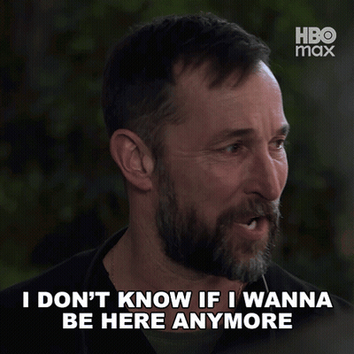 Man With Stethoscope Says I Don't Know If I Wanna Be Here Anymore GIF