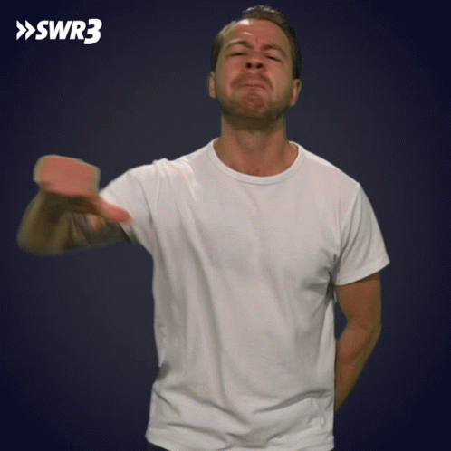 Man With Stir The Pot Sign GIF