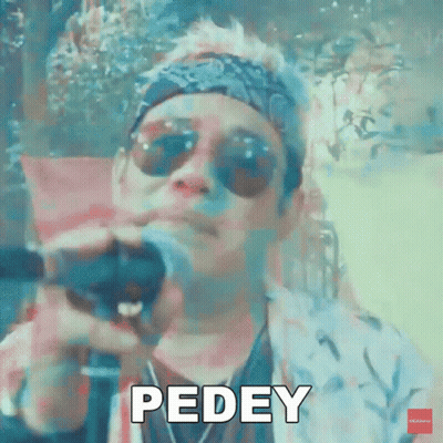 Man With Sunglasses And Bandana Saying Pedey GIF