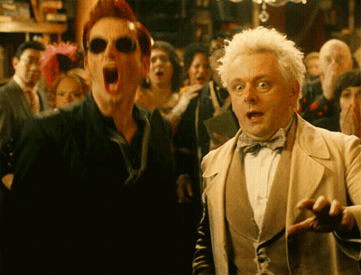 Man With Sunglasses And Bow Tie Screaming GIF