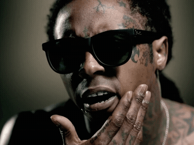 Man With Sunglasses And Face Tattoo GIF