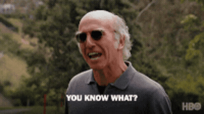 Man With Sunglasses And Gray Shirt Says You Know What GIF