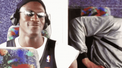 Man With Sunglasses And Headphones Sitting On Bus GIF