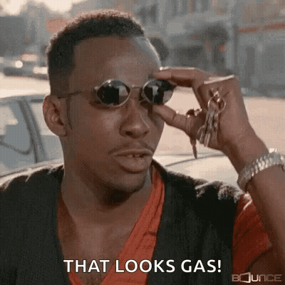 Man With Sunglasses And Keys Says That Looks Gas GIF