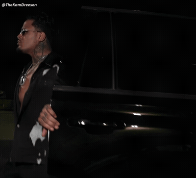Man With Sunglasses And Pie Tattoo GIF
