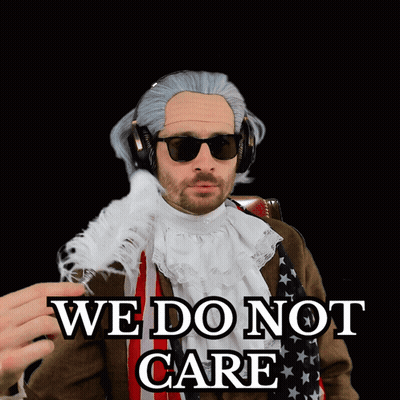 Man With Sunglasses And Tie-Dye Headband Says Click The Link GIF
