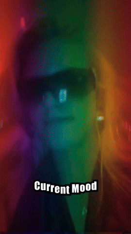 Man With Sunglasses Current Mood GIF