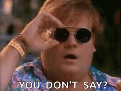 Man With Sunglasses Looking Through Binoculars Saying You Don T Say GIF