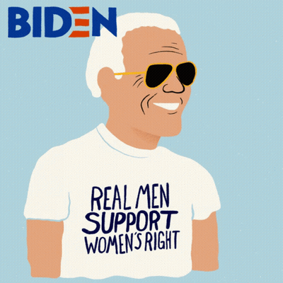 Man With Sunglasses Real Men Support Women's Right GIF