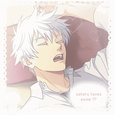 Man With Sunglasses Satoru Loves Esme GIF