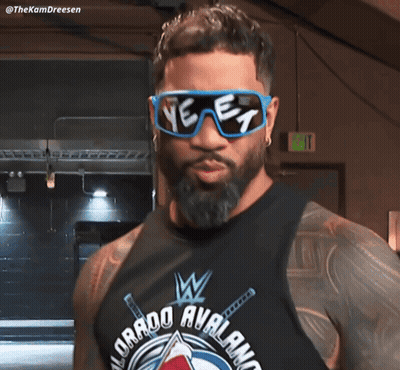 Man With Sunglasses Saying Ye E1 GIF
