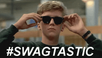 Man With Sunglasses #Swagtastic GIF